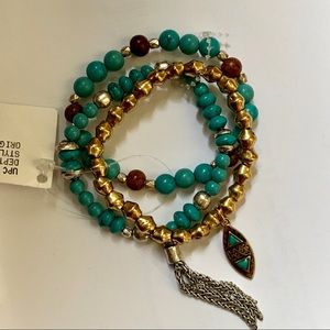 turquoise bracelet set